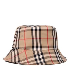 Burberry Vintage Checked Bucket Hat